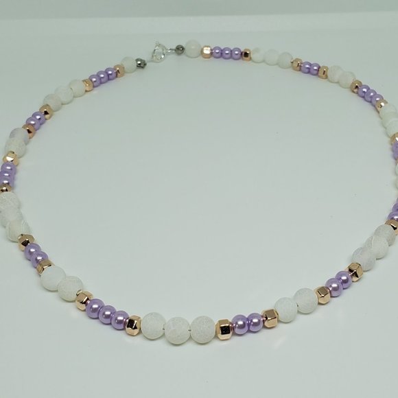 Beaded Choker with Matching Ankle Bracelet - Picture 1 of 2